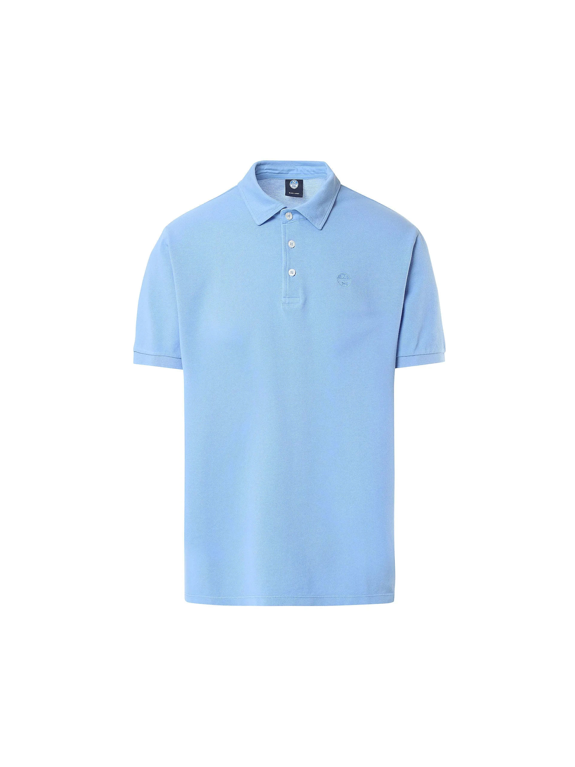  - Organic cotton polo shirtCornflower blue4XL