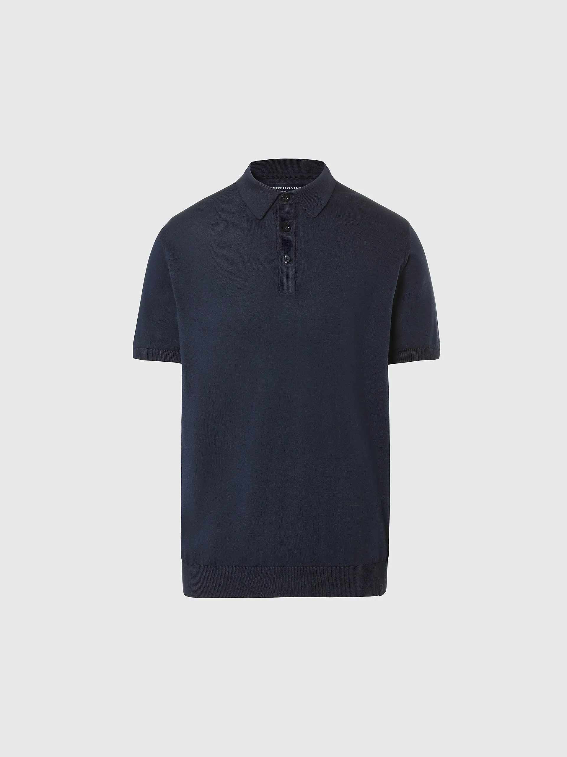  - Polo in cotone organicoNavy blueM