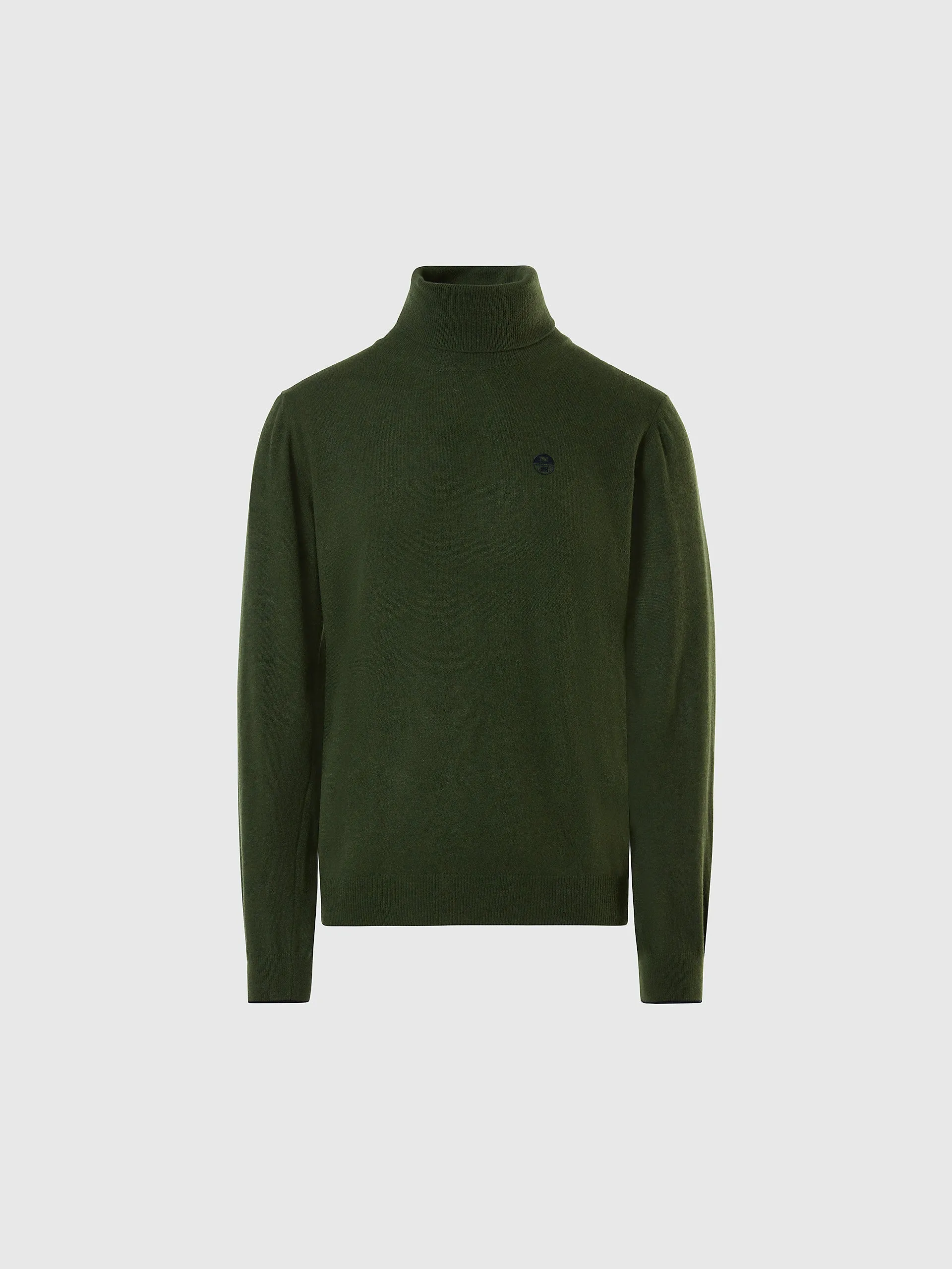  - Maglione con collo altoIvy greenXL