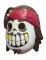 Maschera da pirata Dia de los Muertos di Calaveritas® per adulto
