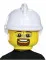 Maschera da pompiere Lego™ per bambino
