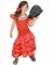 Costume da ballerina di flamenco rosso per bambina