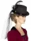 Cappello cilindro Steampunk per donna