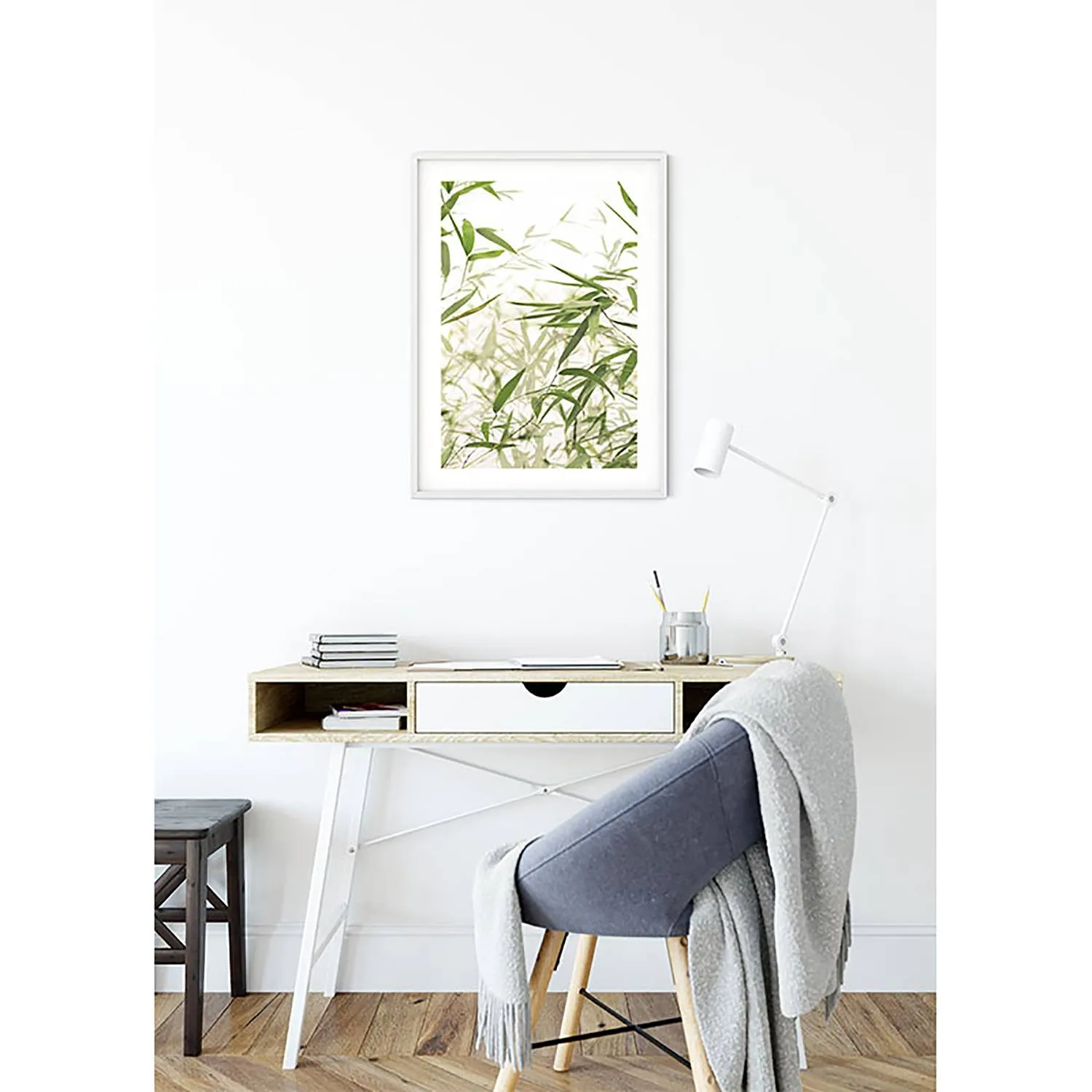 Poster Bamboo Leaves, 