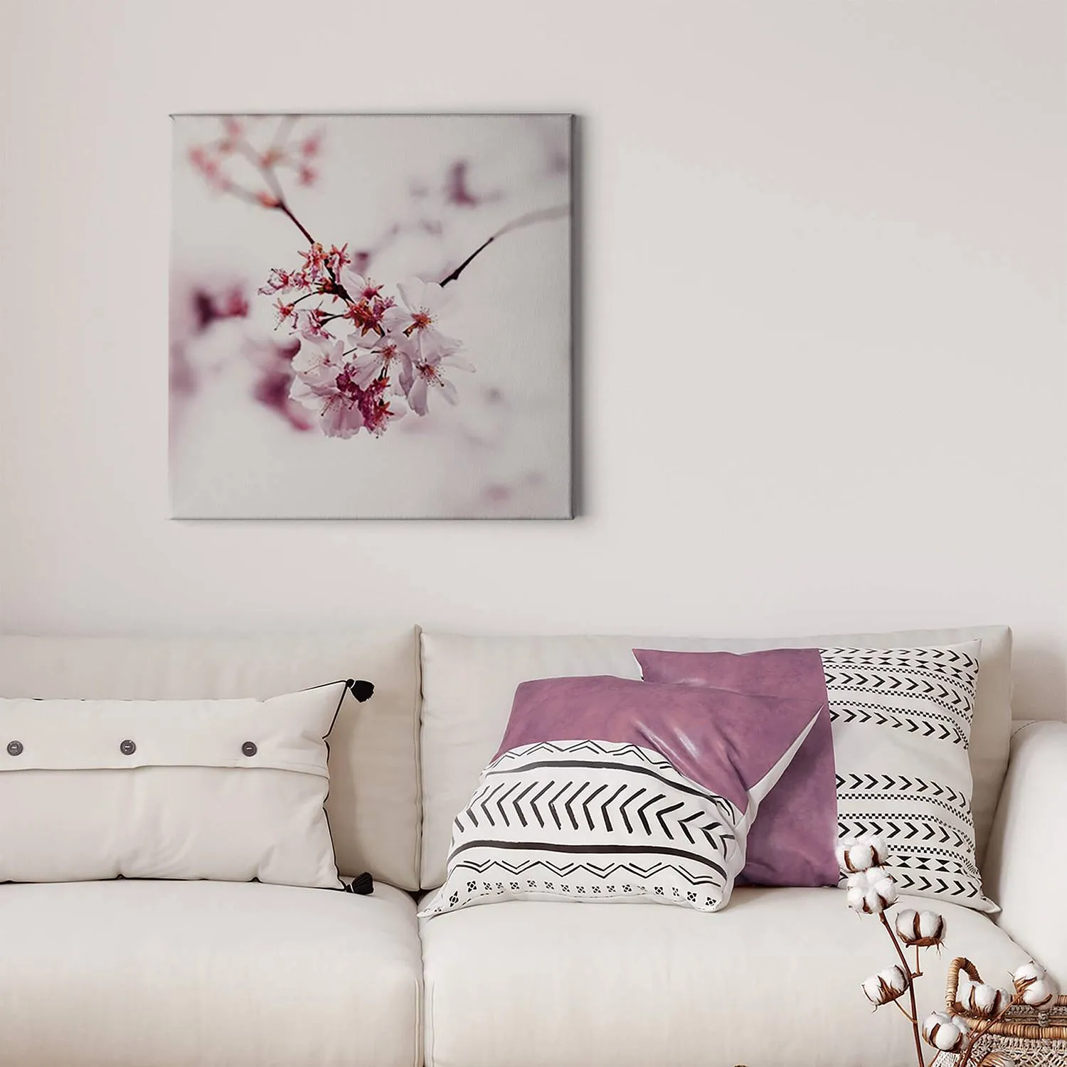 Canvas Cherry Blossom Floral, 