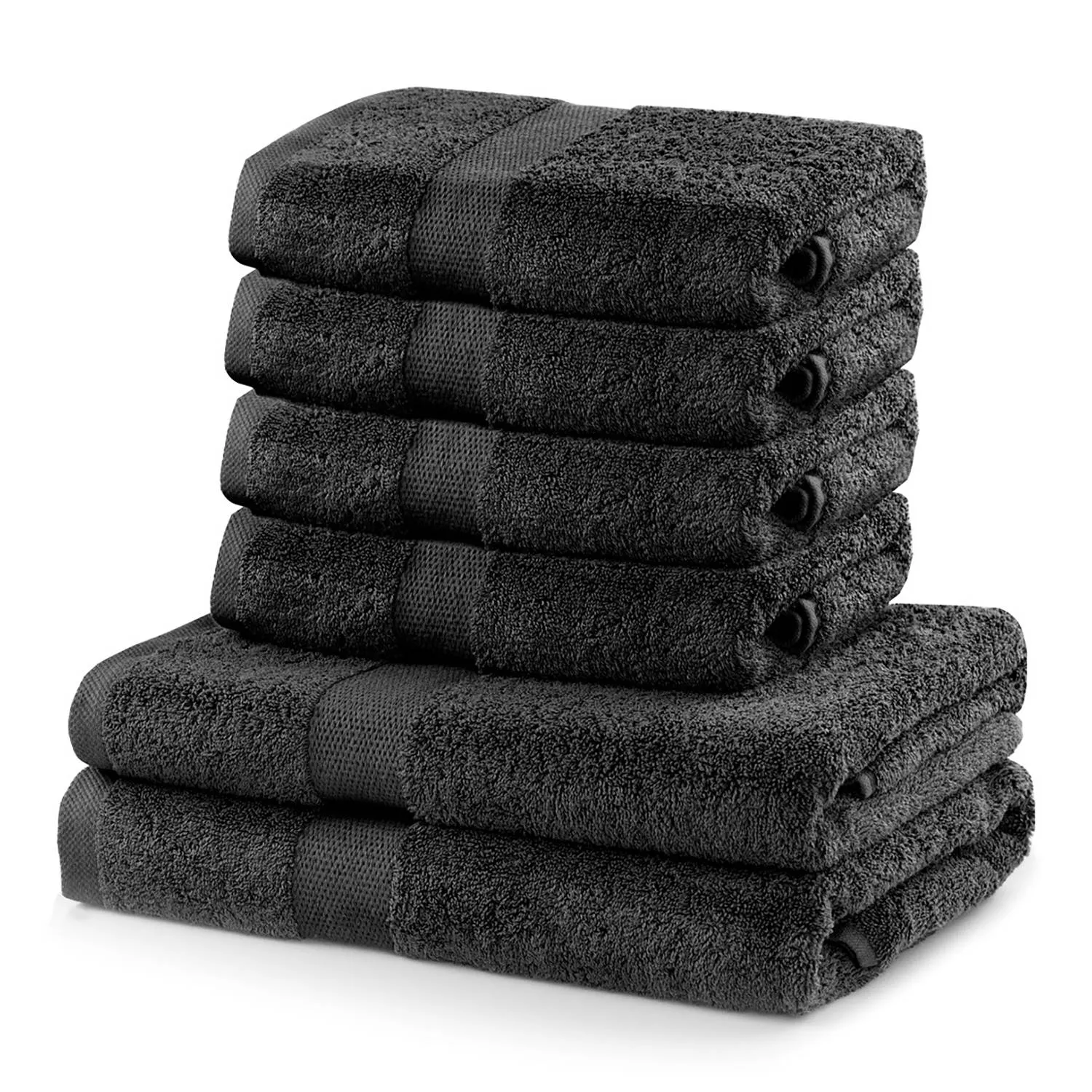 Set di asciugamani Arina (6 pezzi), 