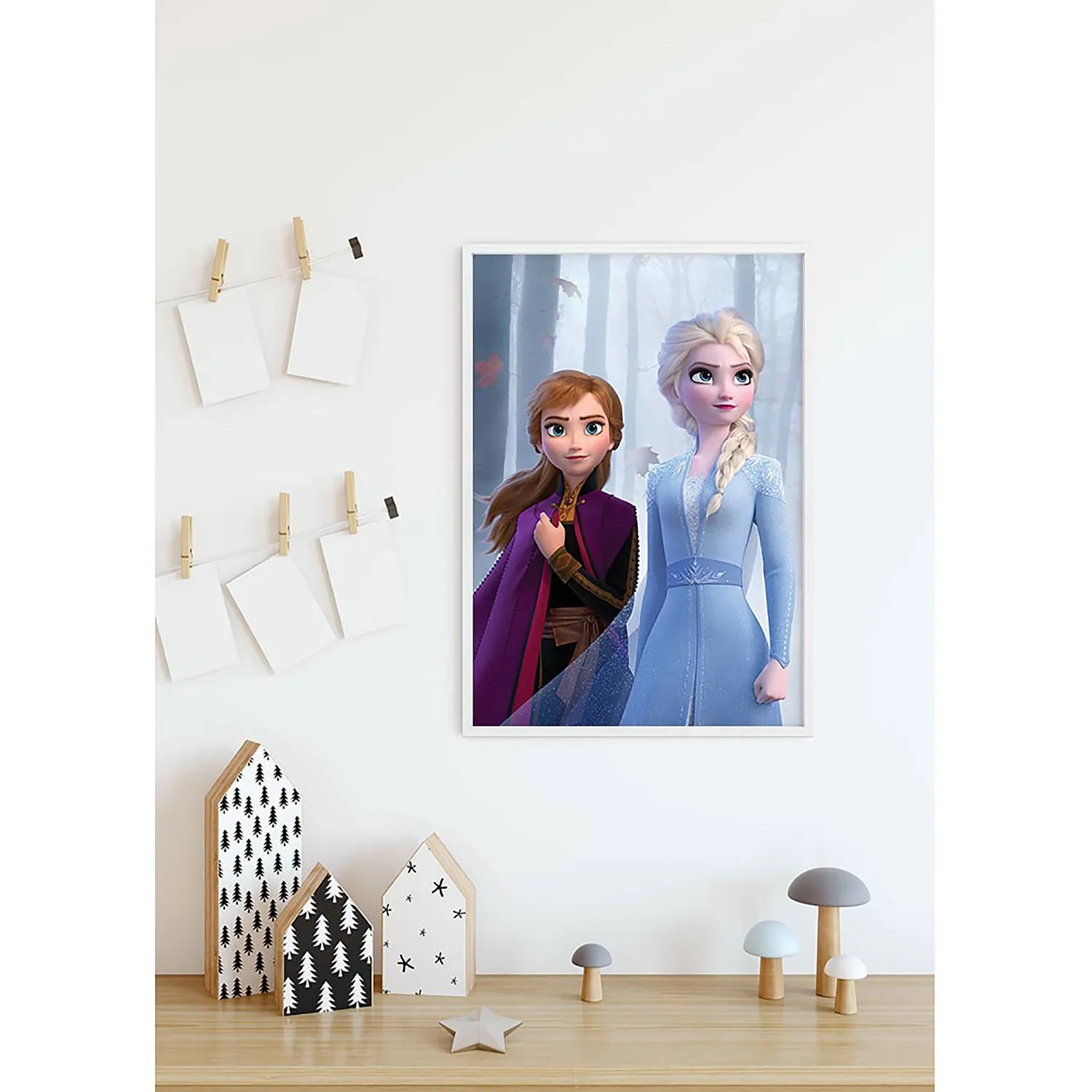 Poster Frozen Sisters in the Wood, 