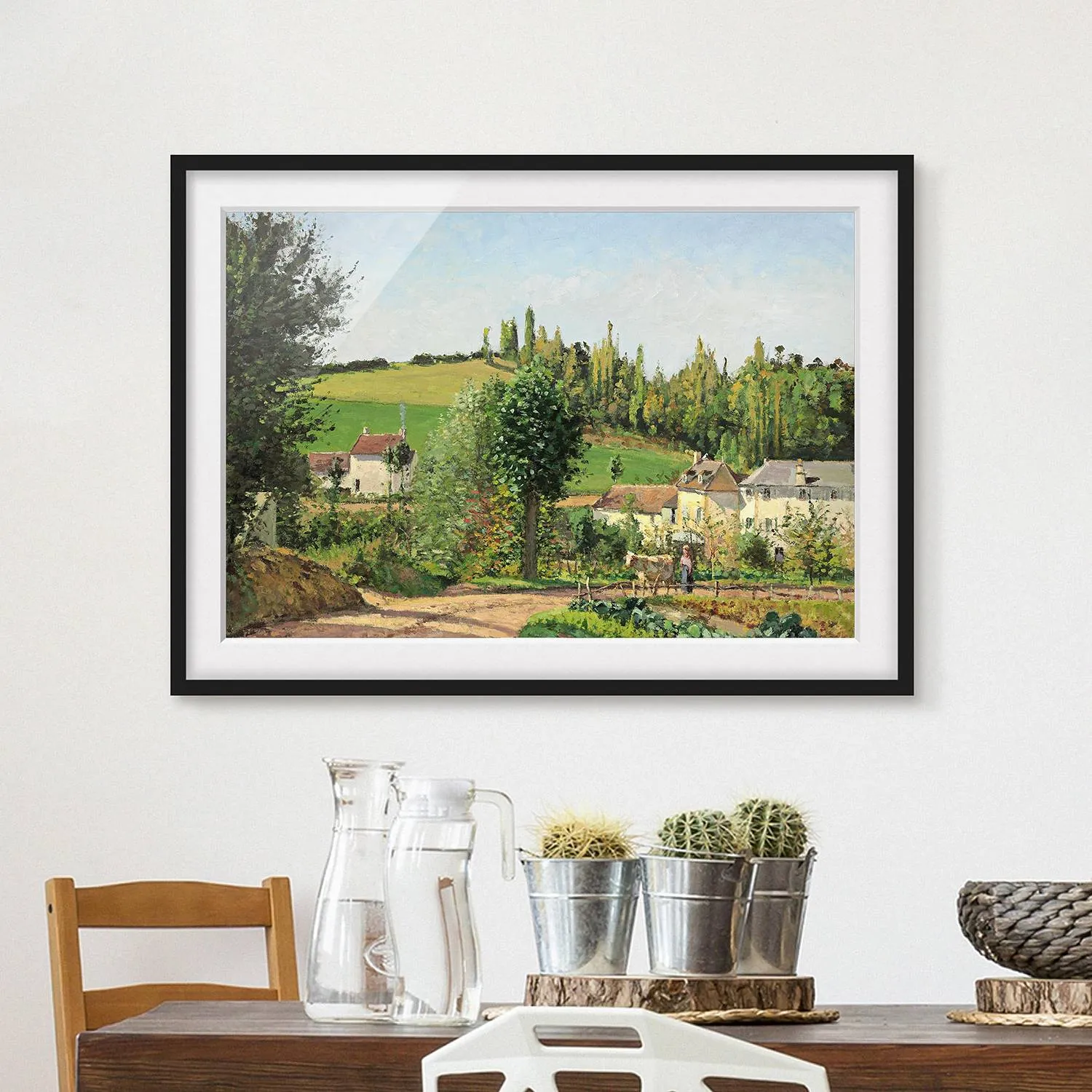 Poster con cornice Camille Pissarro II, 