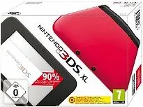  3DS XL rosso nero