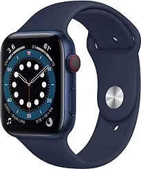  Watch Series 6 44 mm Cassa in alluminio blu con Cinturino Sport Deep navy [Wi-Fi + Cellular]