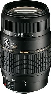  AF 70-300 mm F4.0-5.6 Di LD Macro 1:2 62 mm Obiettivo (compatible con Canon EF) nero