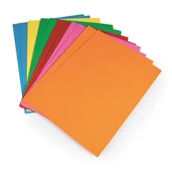 Cartelline Color  - semplici - 35x50 cm - rosso - conf. 50