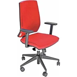 Seduta ergonomica Parigi  - rosso - rosso - LR1SE/ER