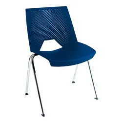 Sedia attesa Strike Unisit - plastica - blu - SKB/BL