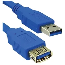 Cavo di prolunga  USB 3.0 A/A 1 8m blu MRCS151