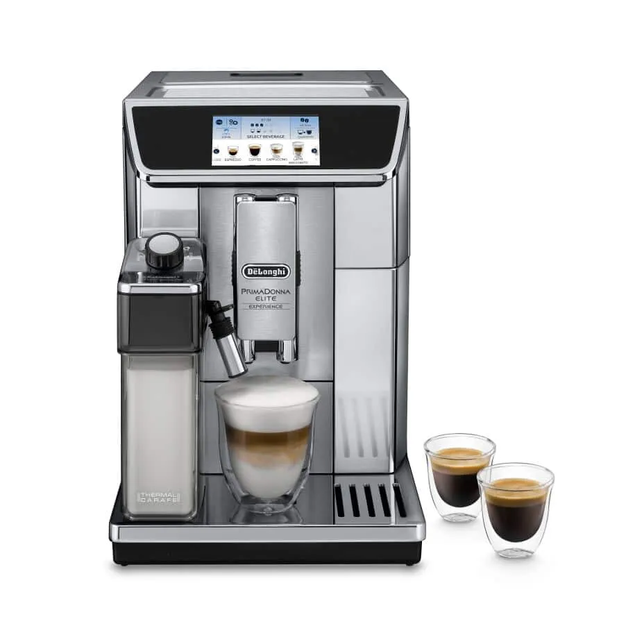De'Longhi Macchina automatica per caffè in chicchi PrimaDonna Elite Experience ECAM650.85.MS