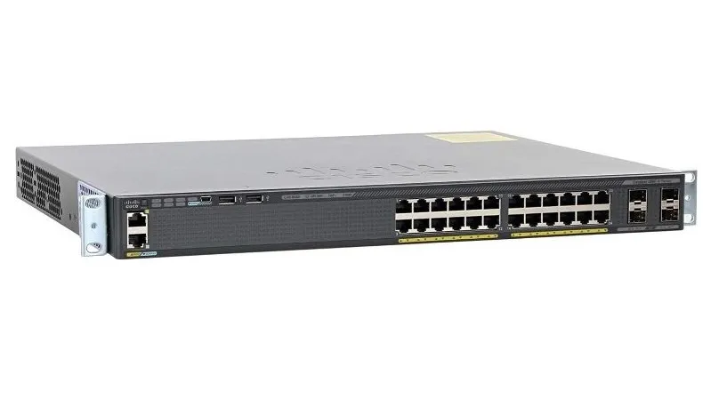 Cisco (RICONDIZIONATO) SWITCH RETE CATALYST 2960-X 24 PORTE GBIT POE 370W + 4 SFP 0000000060859