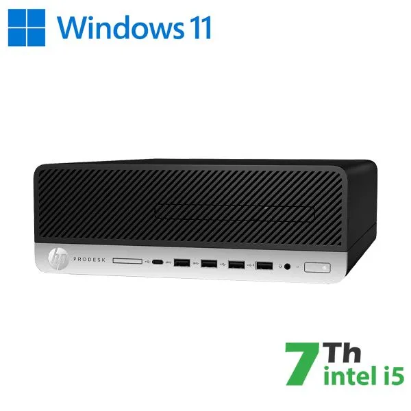 HP-Rinovo PC HP 600-800 G3 SFF INTEL CORE I5-7 GEN. 16GB 480GB SSD WINDOWS 11 PRO - RICONDIZIONATO - GAR. 12 MESI 0000000061550