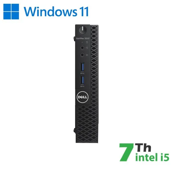 DelL-Rinovo PC DELL OPTIPLEX 3050-7050M MINI INTEL CORE I5-7 GEN. 16GB 480GB SSD WINDOWS 11 PRO - RICONDIZIONATO - GAR. 12 MESI (RN45534112) 0000000061552