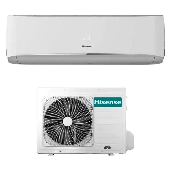 Hisense CLIMATIZZATORE HALO (CBBT242AW + CBBT242AG) - UNITA' INTERNA + ESTERNA - INVERTER - WIFI - 24000 BTU 6926597750576