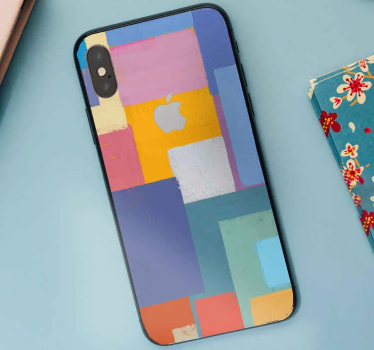 Adesivo iphone Quadri astratti quadri colorati