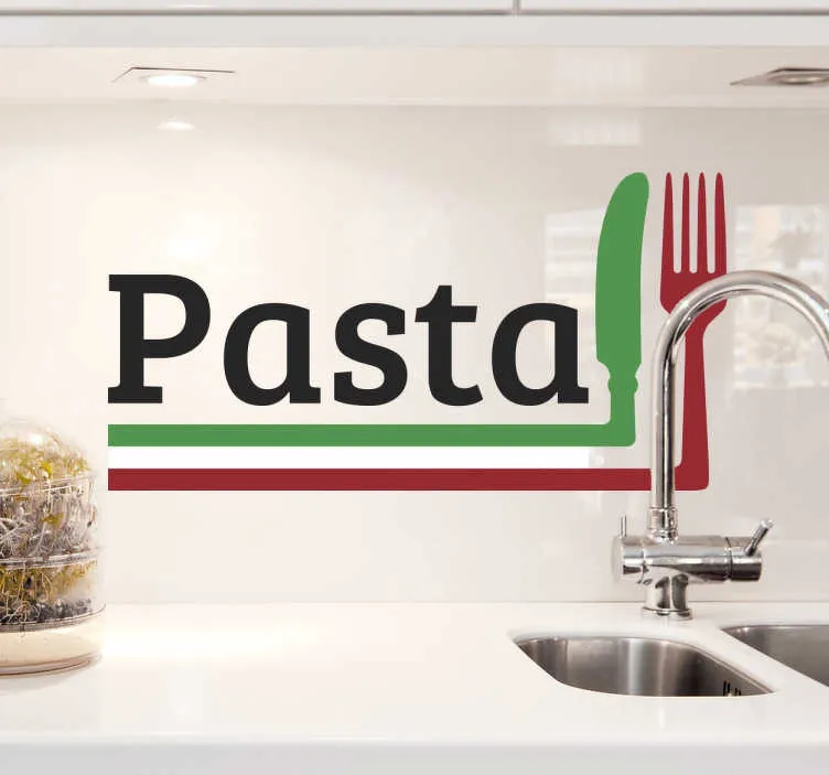 Wall Sticker Pasta