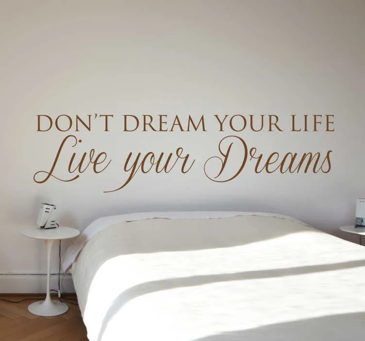 Adesivo Live your Dreams