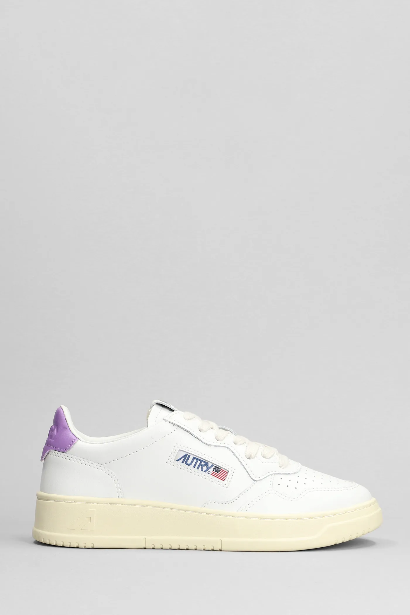 Sneakers Medalist Low in Pelle Bianca