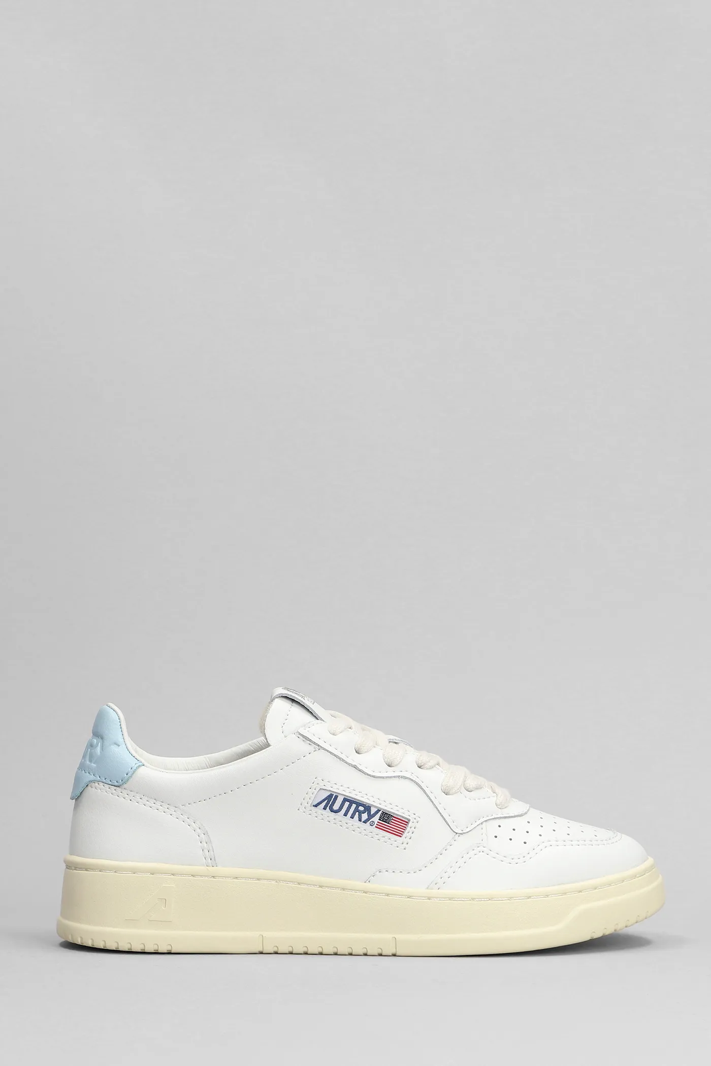 Sneakers Medalist Low in Pelle Bianca