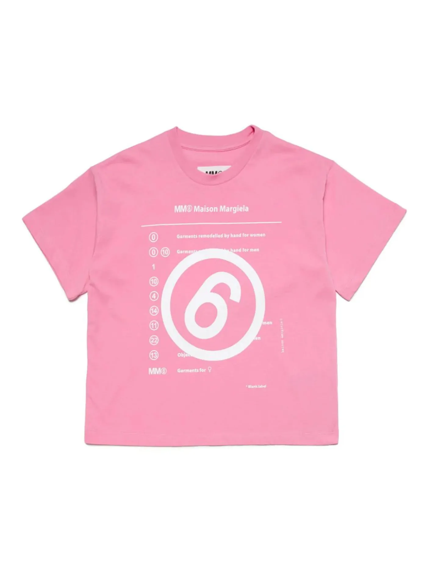 T-Shirt  in Cotone Rosa