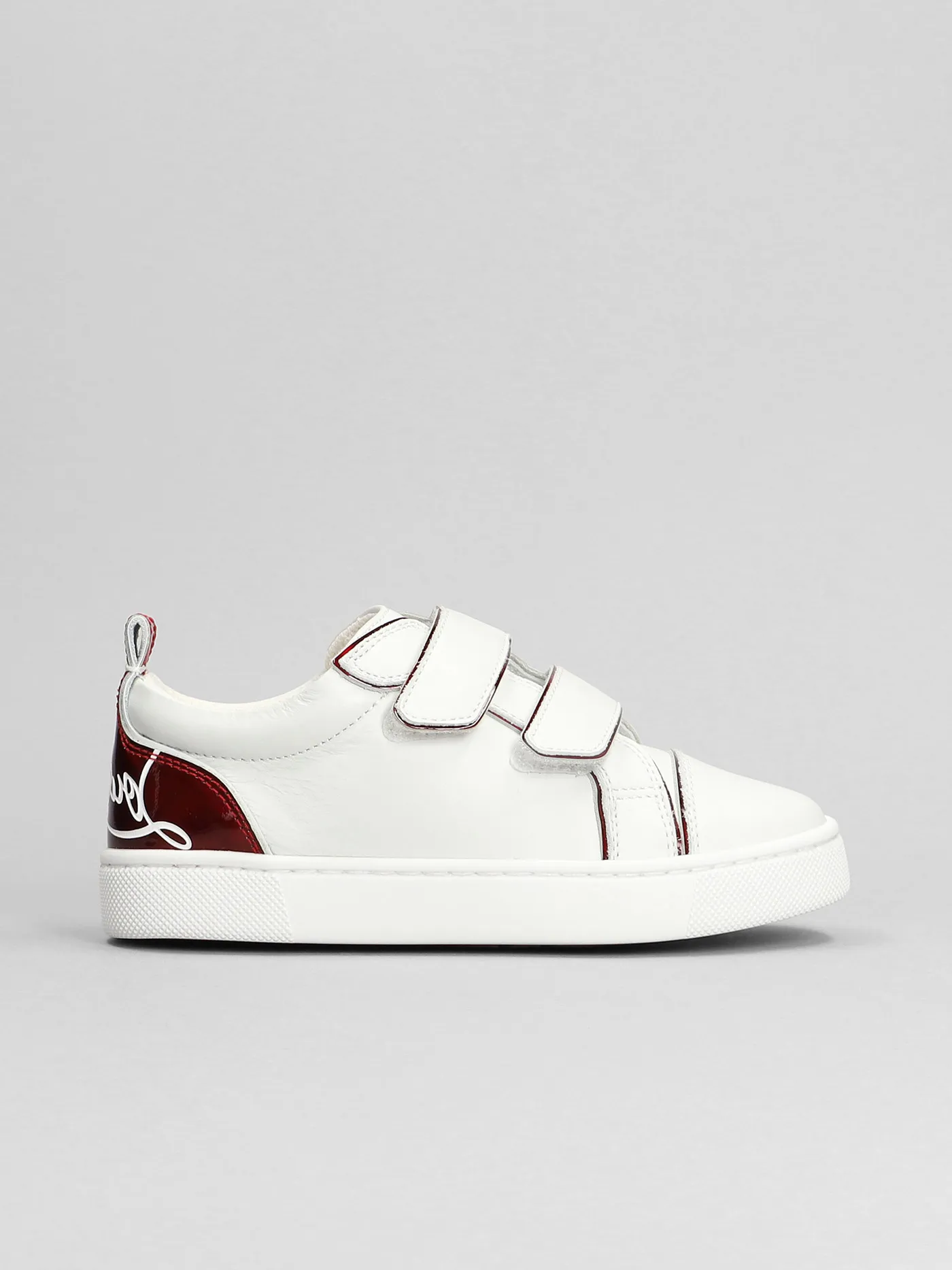 Sneakers Funnyto scratch in Pelle Bianca