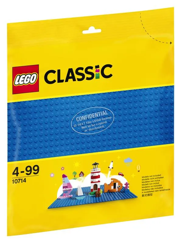 "LEGO Base Blu Costruzioni Piccole Gioco Bambino Bambina Giocattolo 559"
