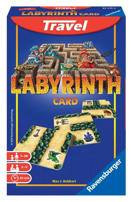 "RAVENSBURGER Labyrinth Travel Gioco Da Viaggio Tavolo Giocattolo 236"