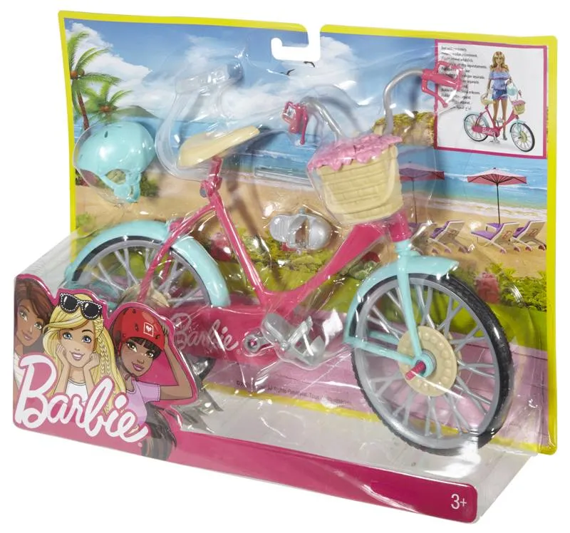 "MATTEL Bici di barbie accessorio gioco per bambine"