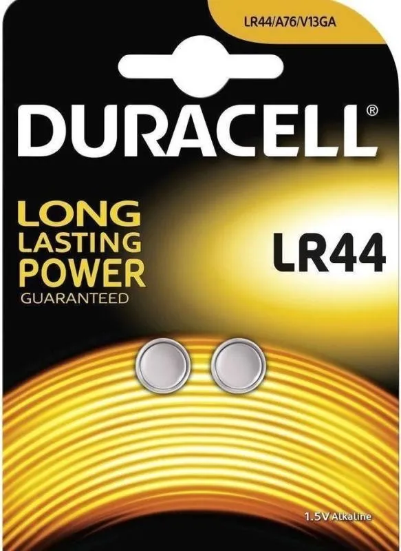 "DURACELL Duracell 2 bottone lr44 du23 batteria"