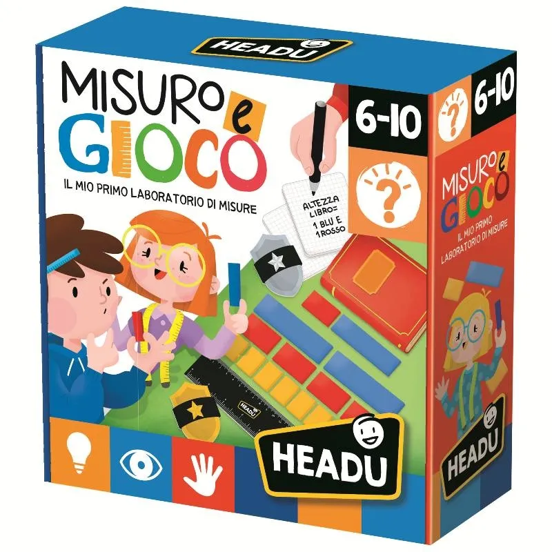 "HEADU Misuro & gioco! 6-10anni laboratorio di misure guco per bambini"