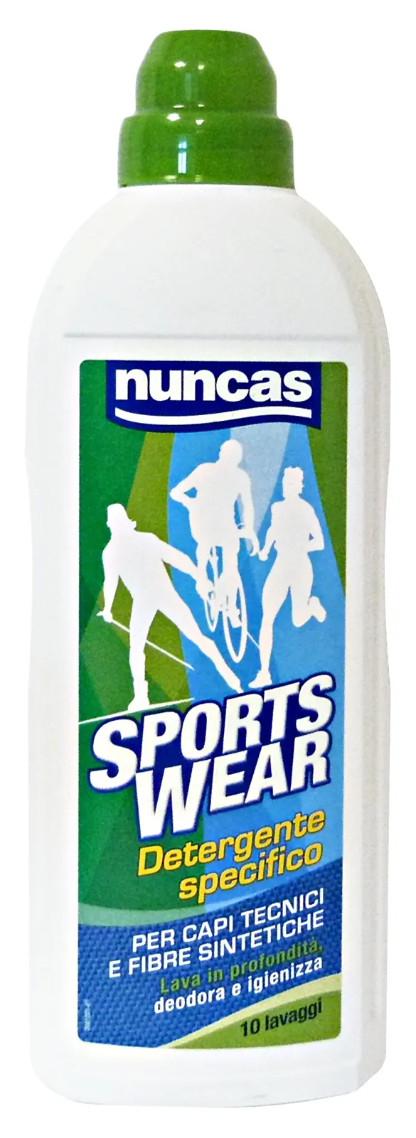 "NUNCAS Bucato Sports Wear 750 Ml. Detergenti Casa"