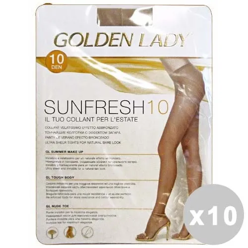 "SUNFRESH Set 10 SUNFRESH Collant velatissimo gobi taglia III 39p"