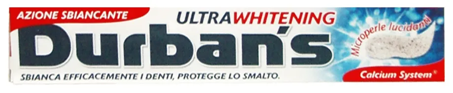 "DURBAN'S Dentifricio whitening 75 ml. - Dentifricio"