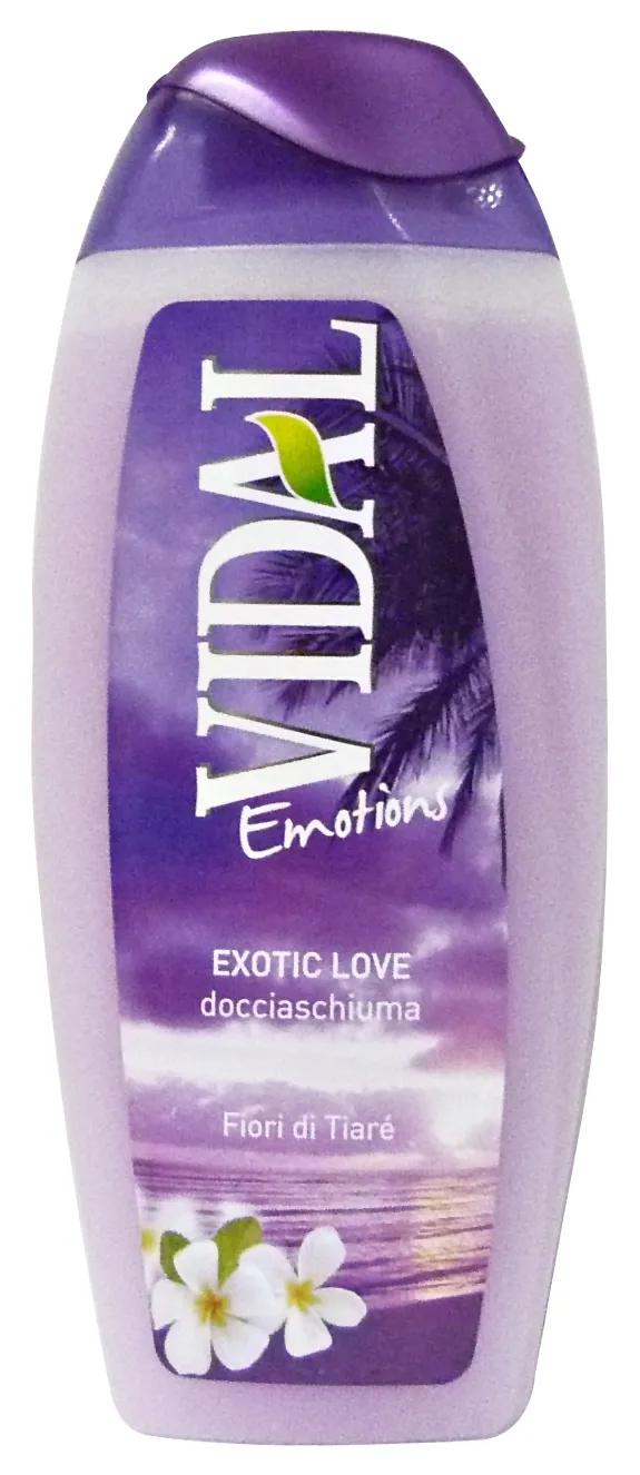 "VIDAL Doccia exotic love 250 ml. - Doccia schiuma"