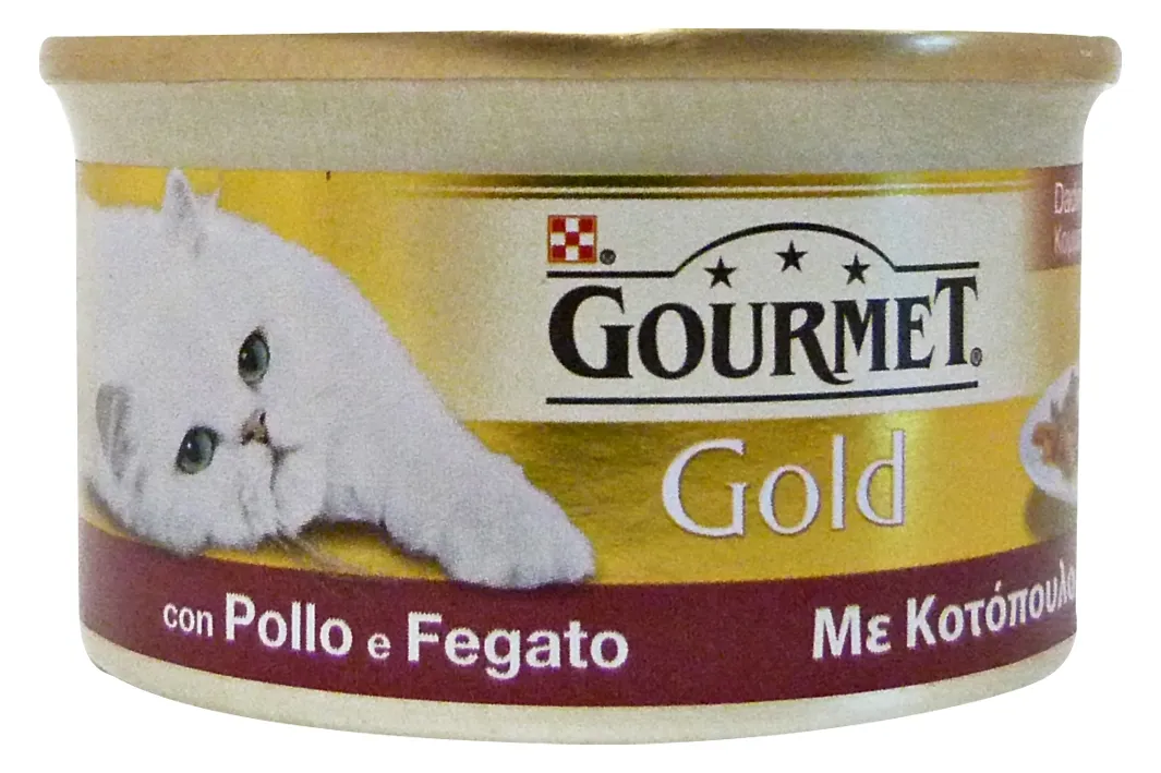 "PURINA Gourmet Dadini Pollo/Fegatini 85 Gr. Cibo Per Gatti"