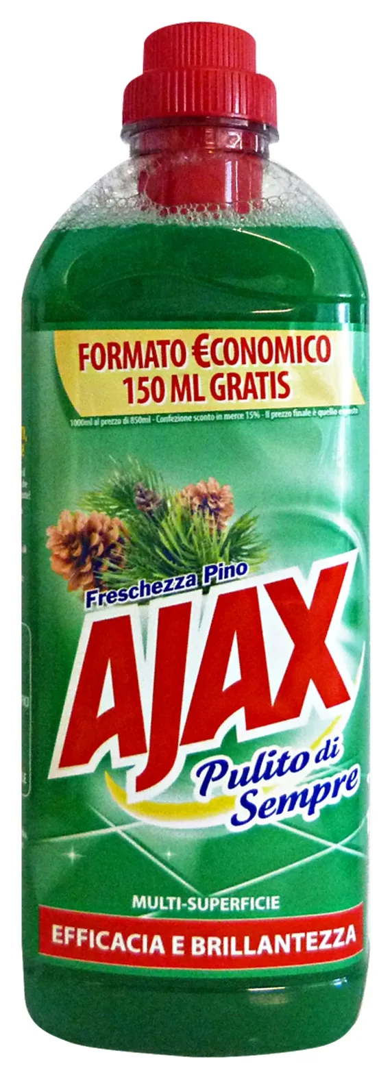 "AJAX Pavimenti Freschezza Pino 1 Lt. Detergenti Casa"