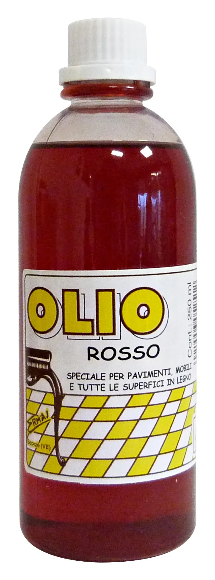 "OLIO Rosso 250 Ml. Detergenti Casa"