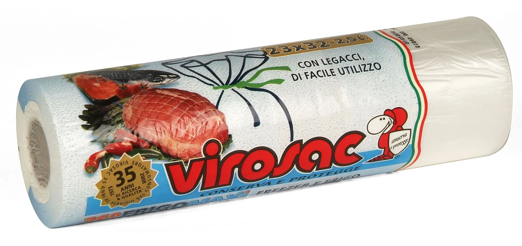 "VIROSAC Freezer rot.23x32 pz. 360 - Avvolgenti e sacchetti alimenti"