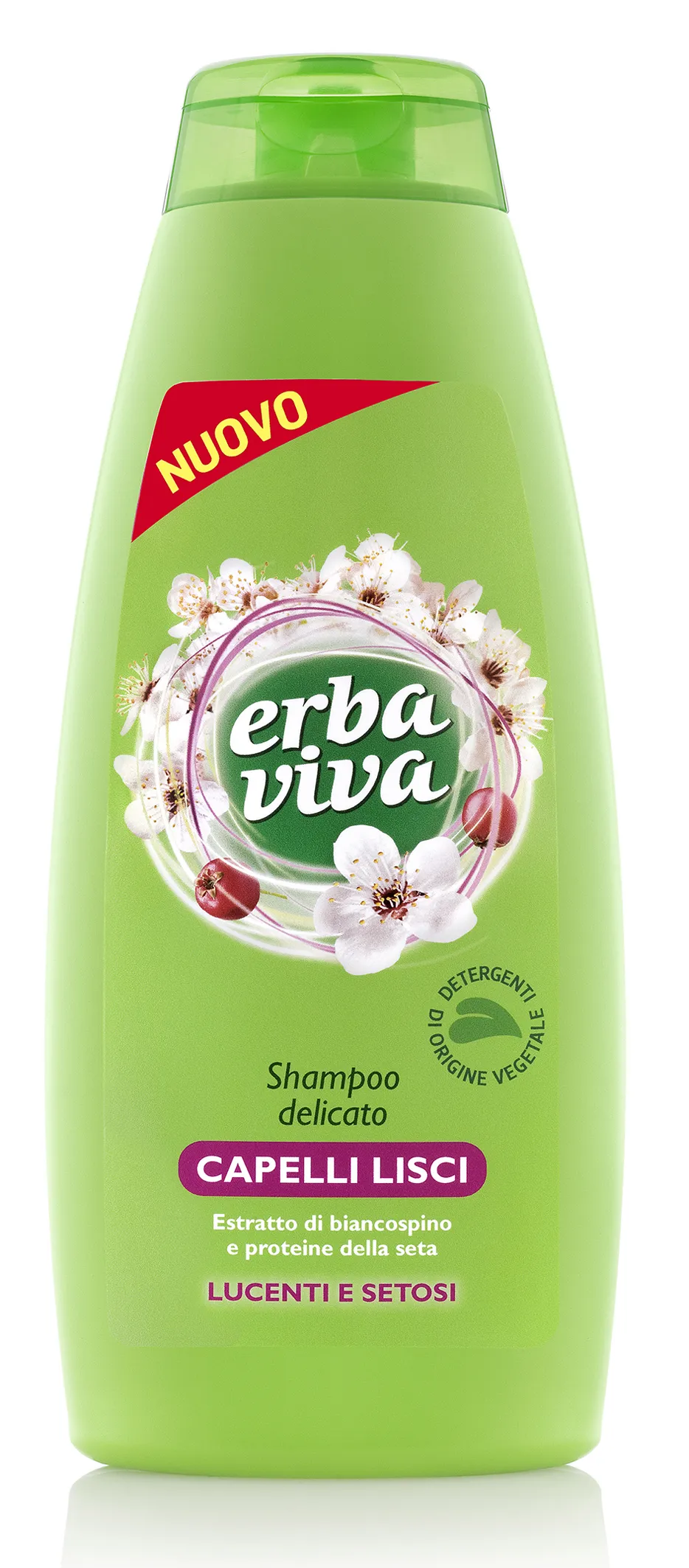 "ERBA VIVA Shampoo Capelli Lisci 500 Ml. Prodotti per capelli"