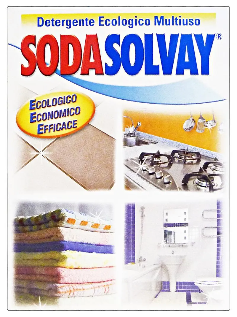 "SOLVAY SODA 1 KG. Detergenti Casa"