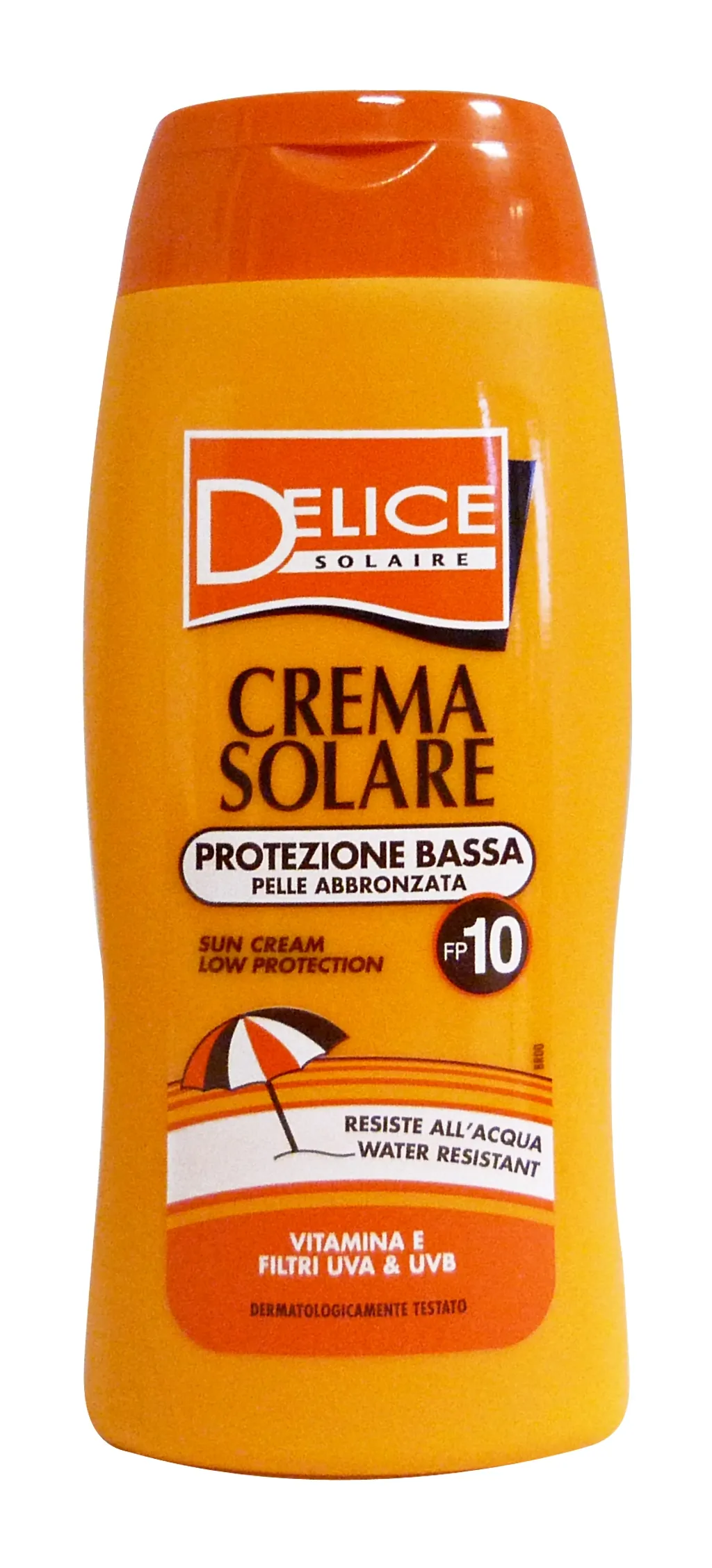 "DELICE Fp10 crema solare 250 ml. - Prodotti solari"