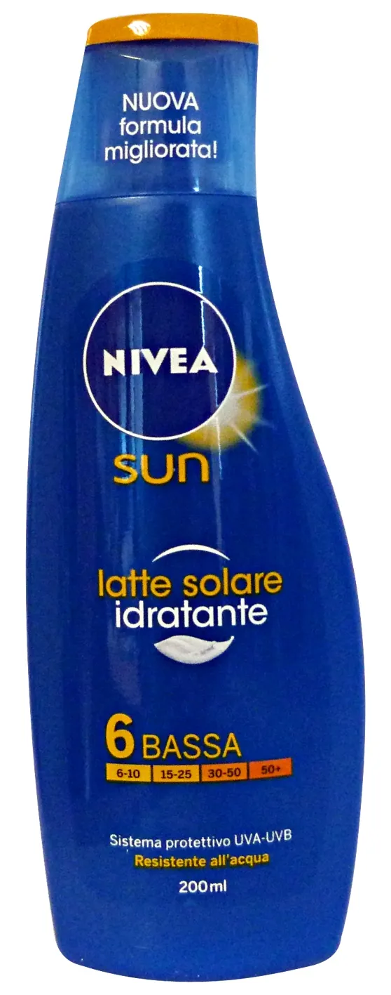 "NIVEA Fp6 Latte 200 Ml. Prodotti Solari"