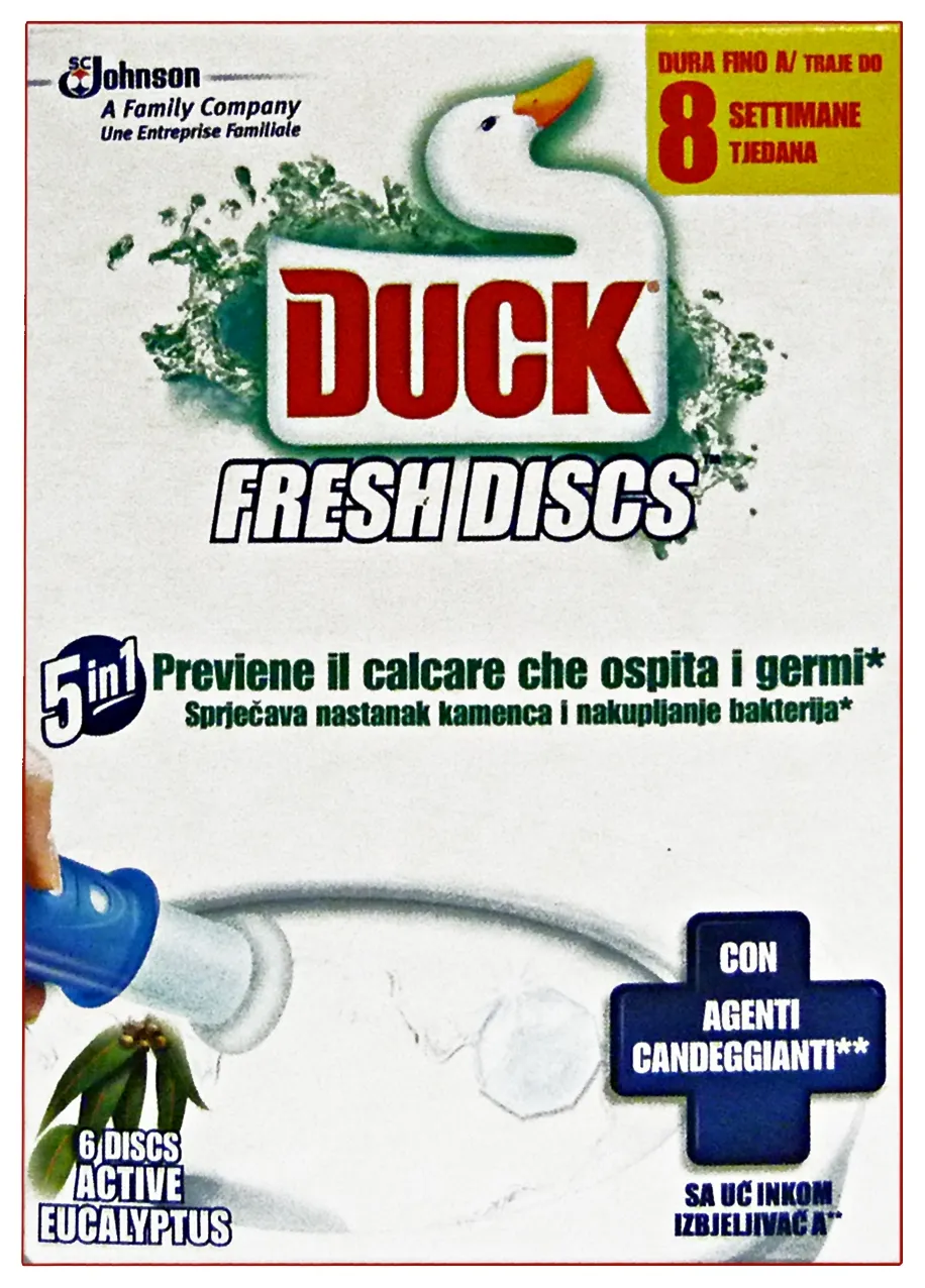 "DUCK Fresh tav.wc discs base active eucalyptus - Tavolette WC + portascopini"