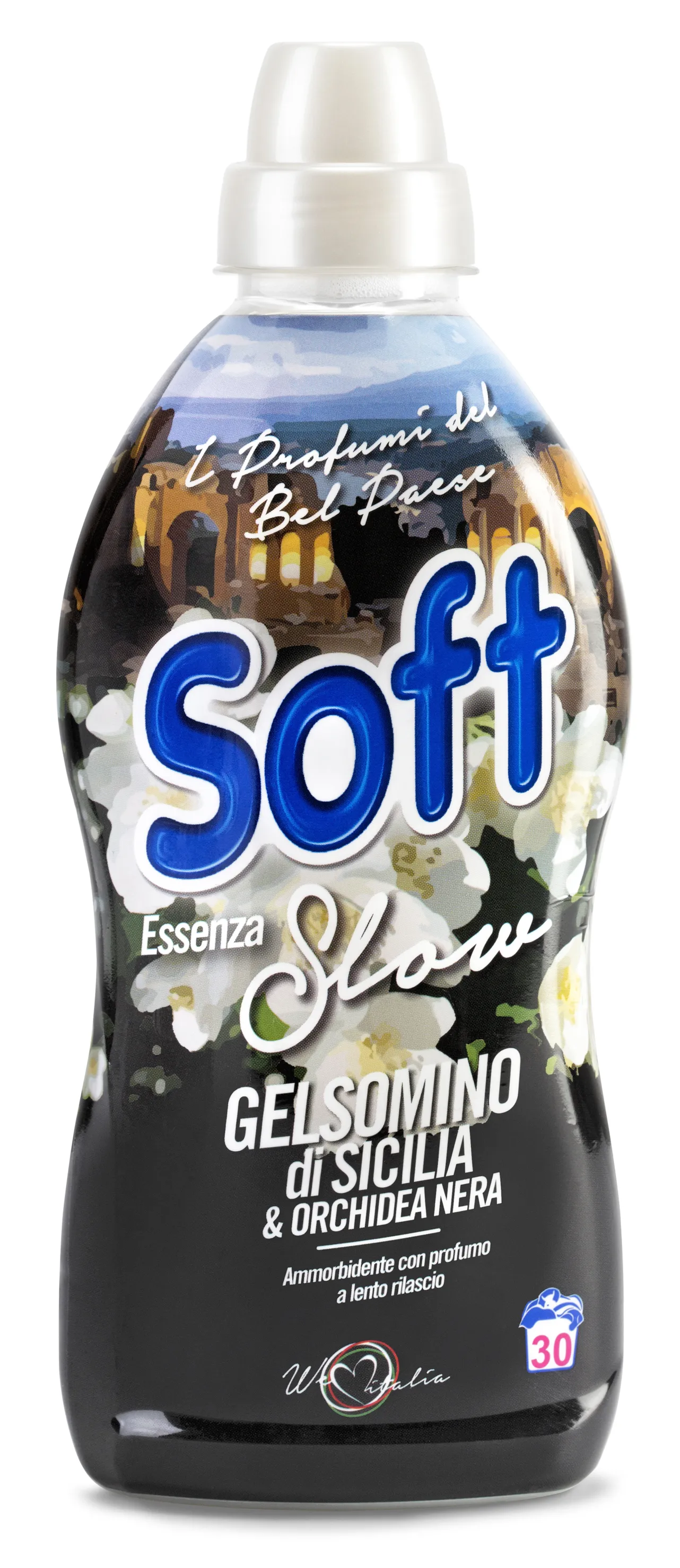 "SOFT Ammorbidente Essenza Gelsomino di silicia Per bucato 750 ml"